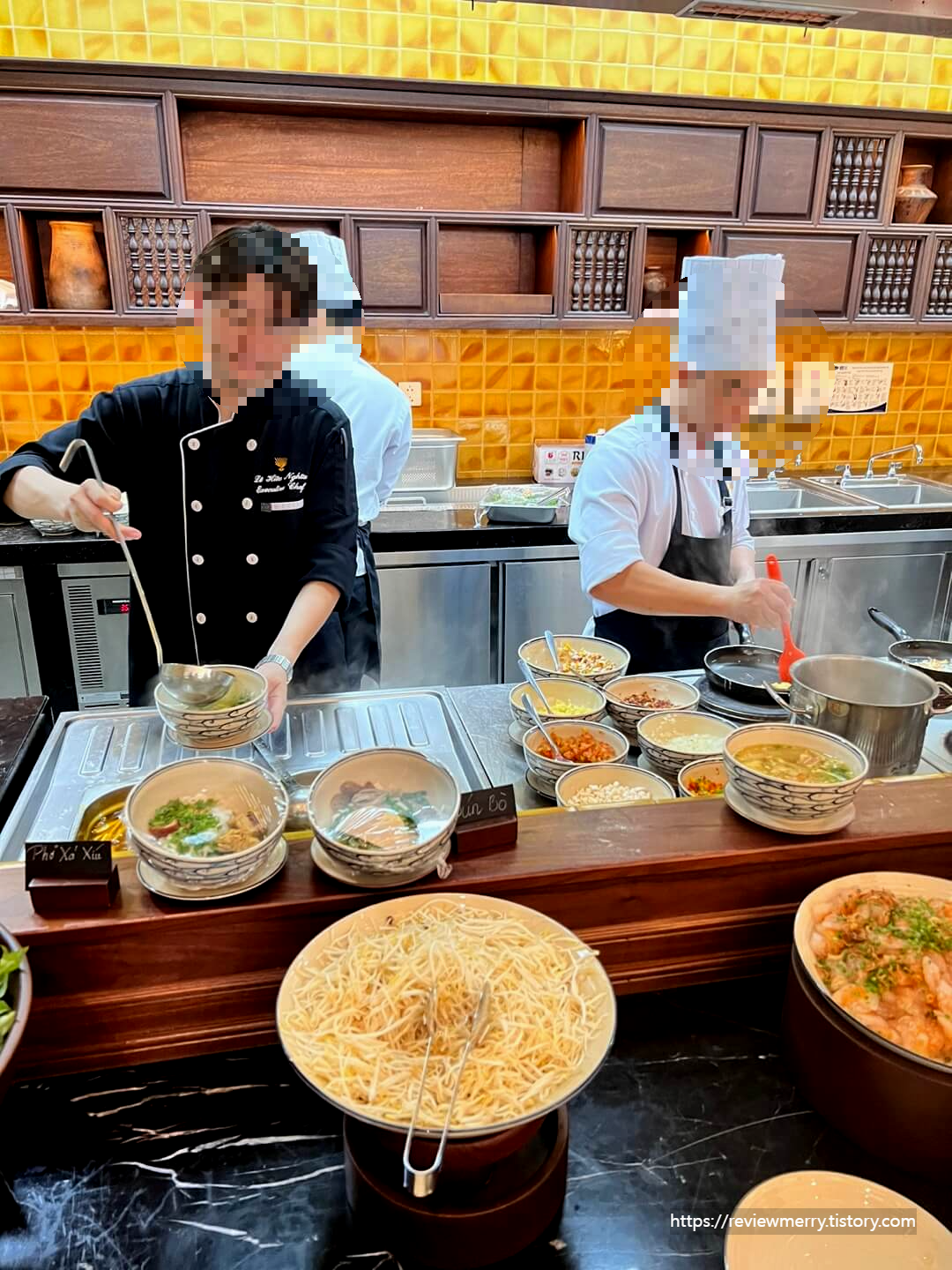 조리 메뉴 주방