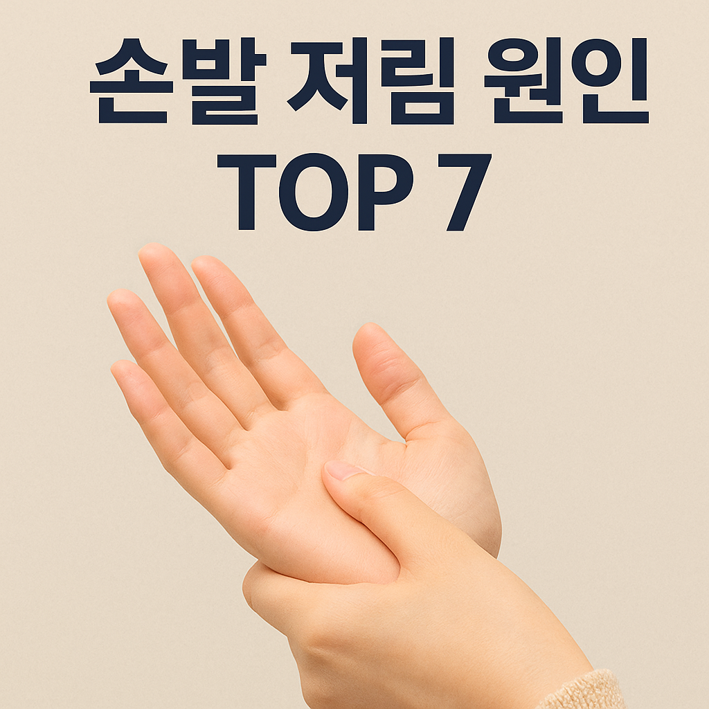 손발 저림 원인