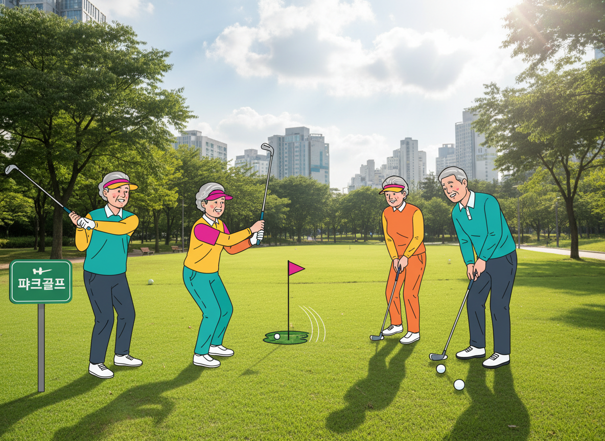 잠실 파크골프장 예약 일정 주차