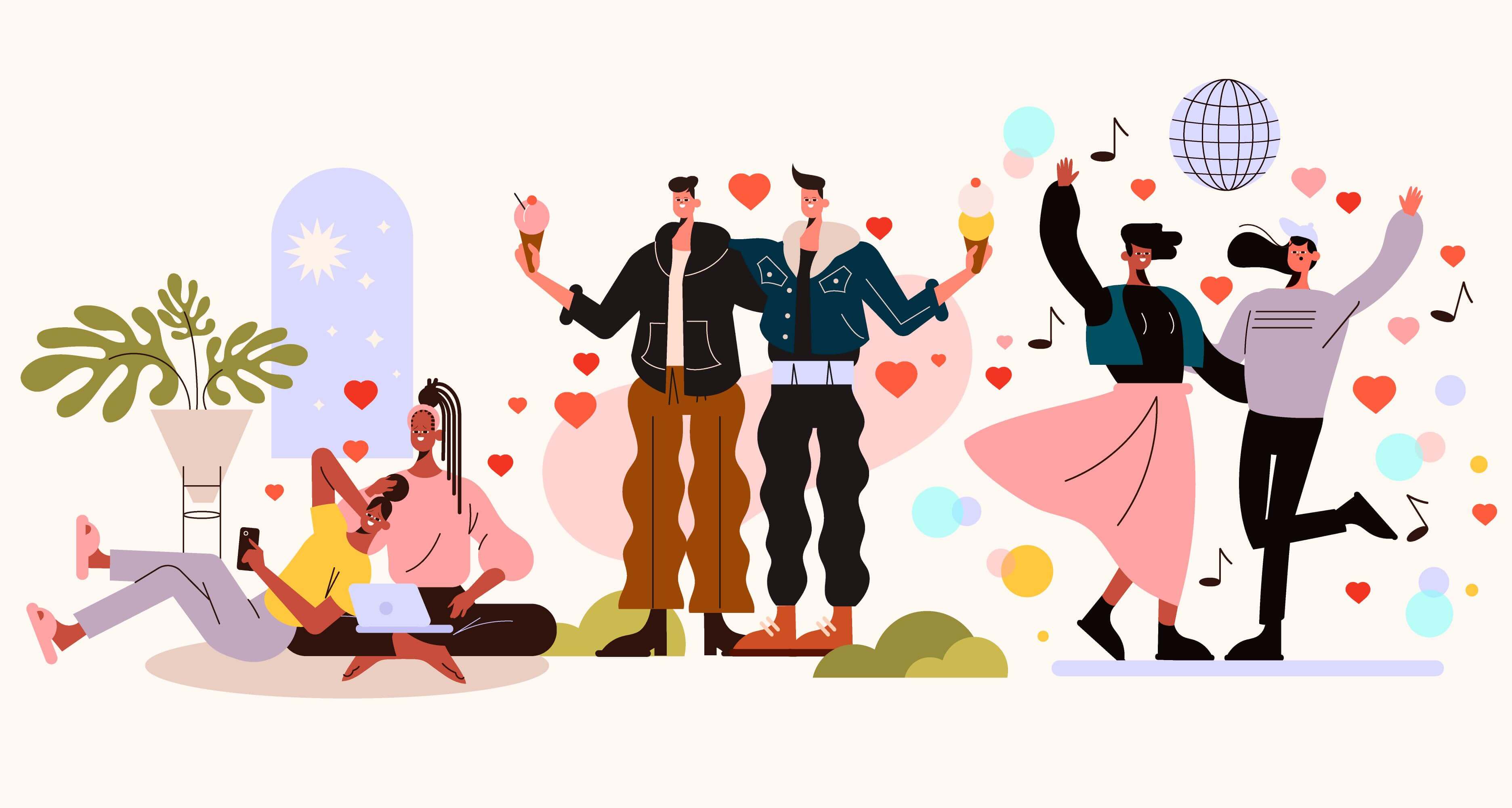 성인 애착 유형 테스트, 검사, 주요 특징, 관계, 뜻