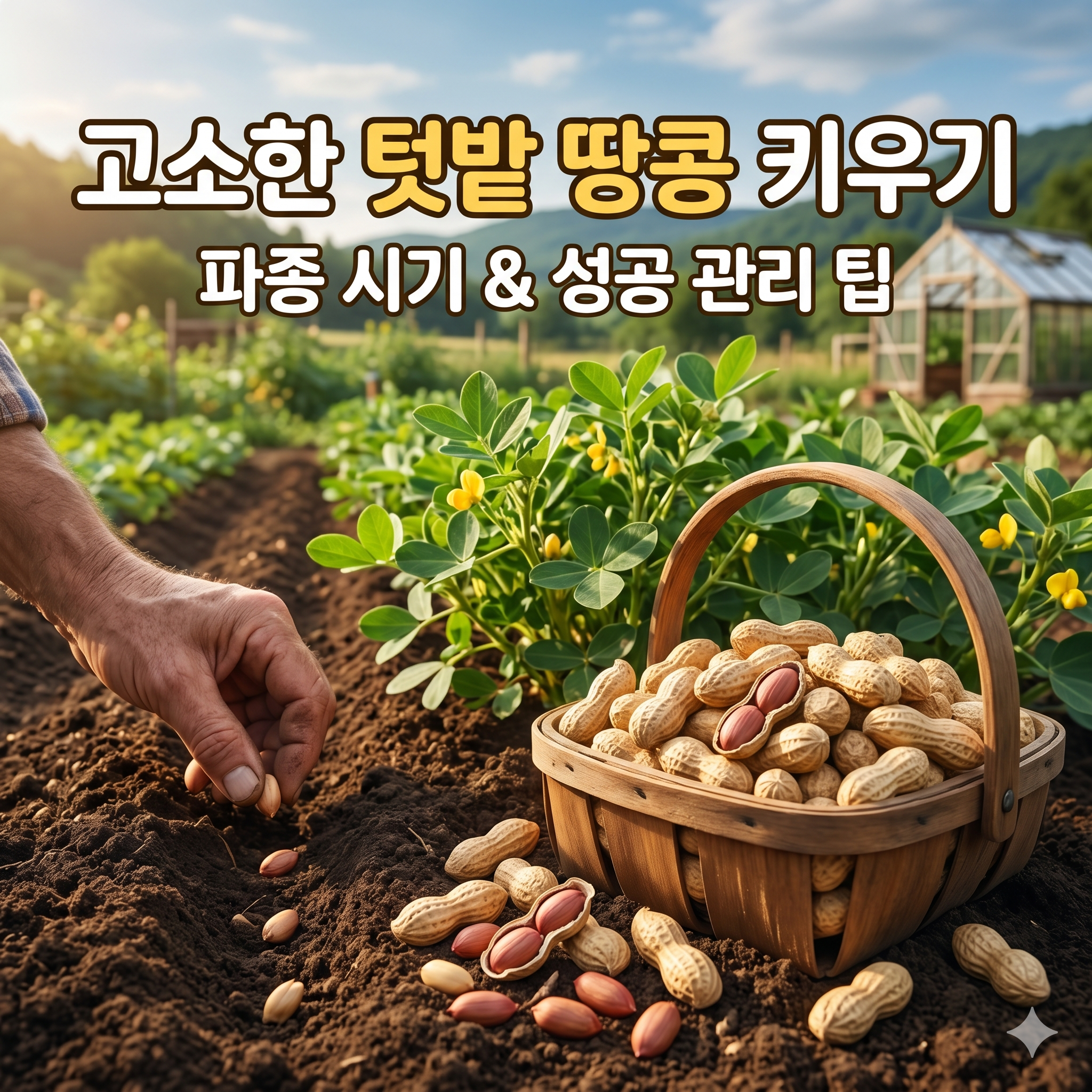땅콩 심는 시기 총정리: 지역별 적기와 수확량을 늘리는 재배 노하우