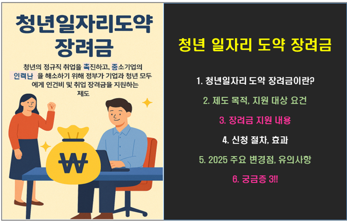 청년일자리 도약 장려금