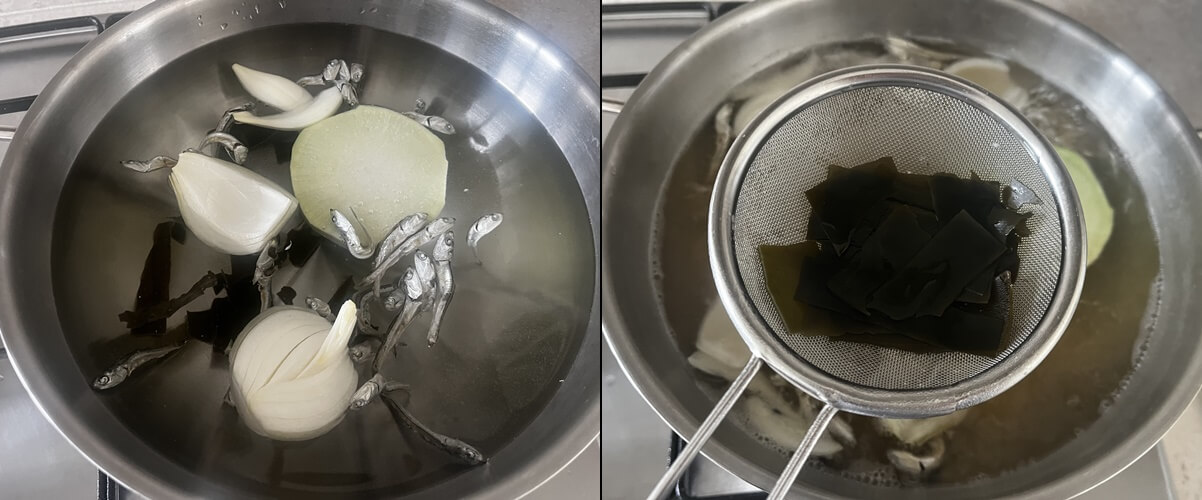 바지락_칼국수_멸치다시다육수내기