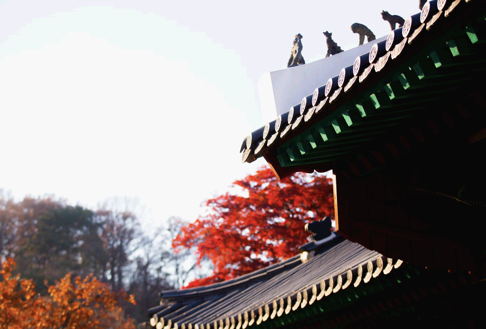 한옥 잡상 조각: 집을 지키는 상징적 존재들 (역사 의미 종류 배치)