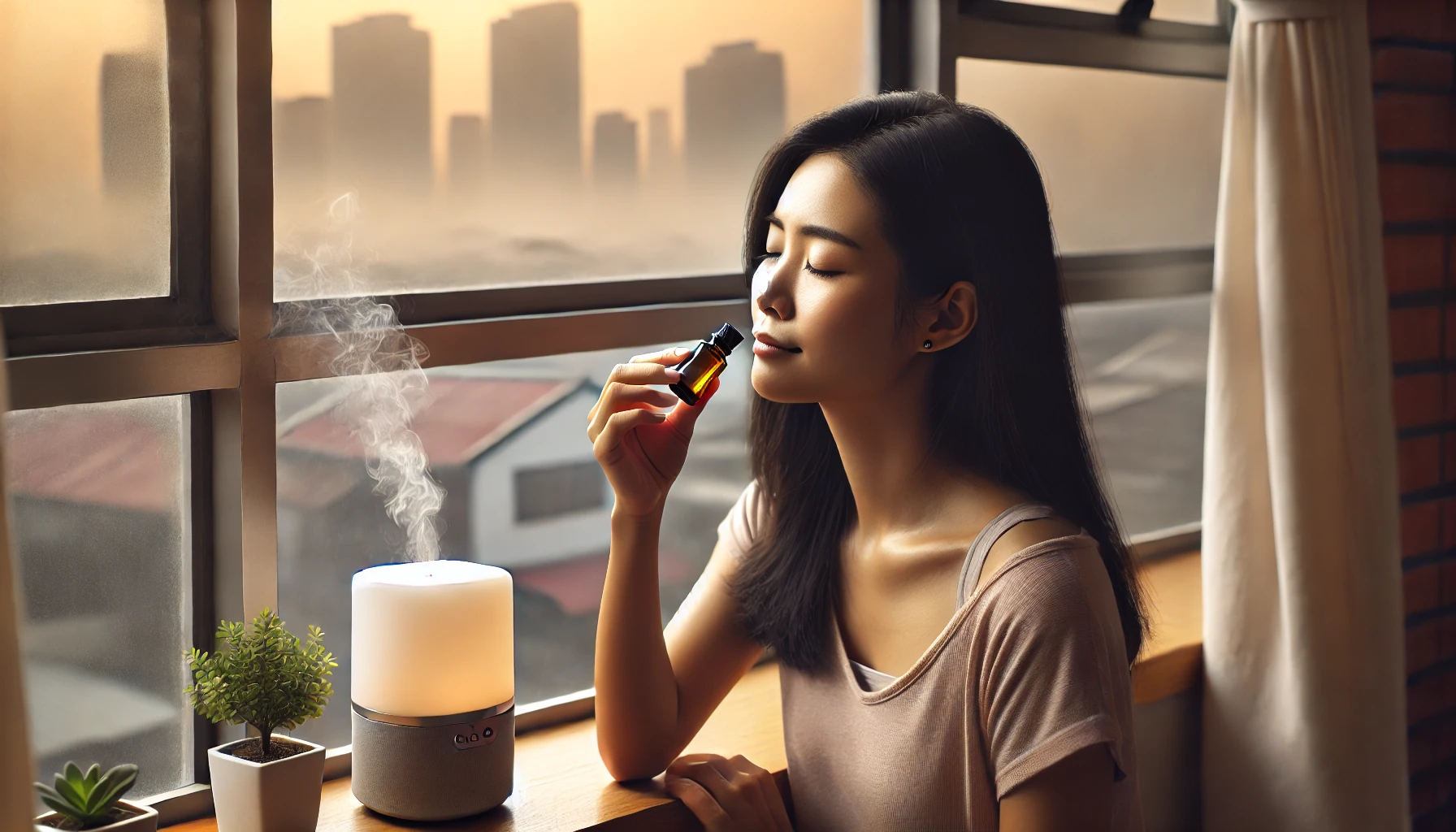 미세먼지 많은 날 아로마오일 활용하기