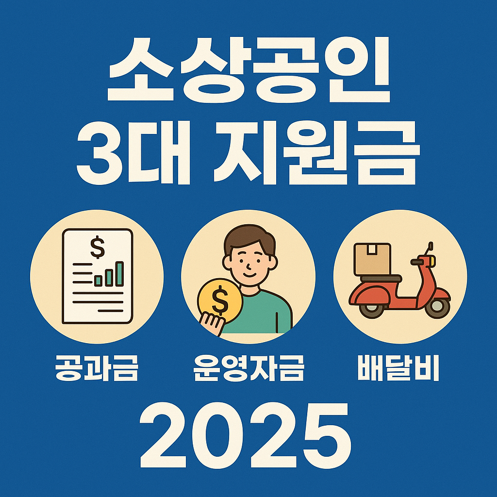 소상공인 3대 지원금 관련 썸네일