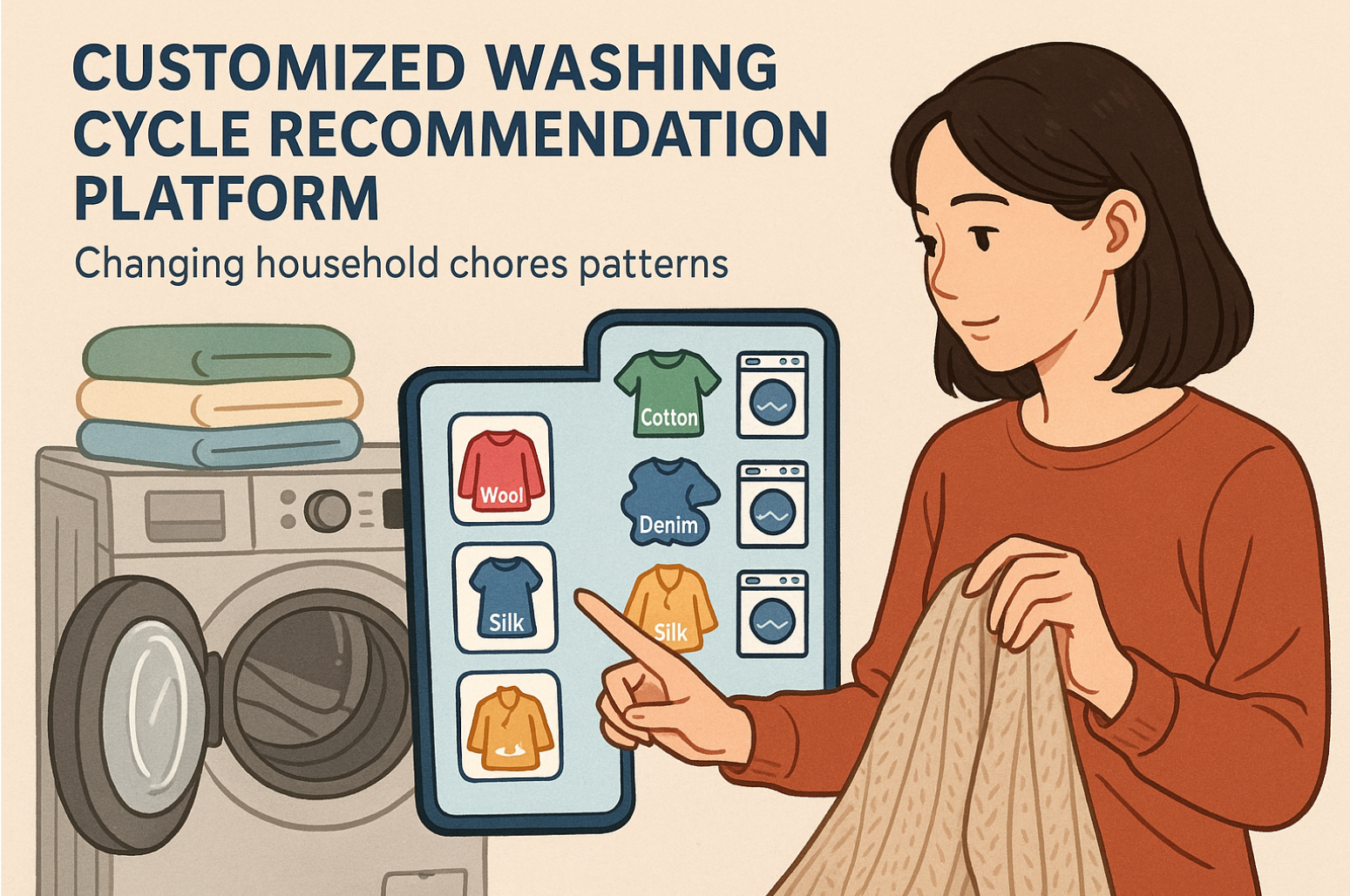 옷감별 맞춤 세탁 코스