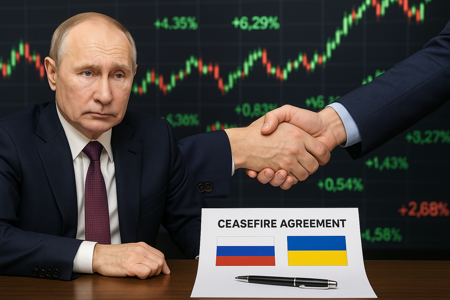 푸틴의 휴전 제안이 터지자 폭등한 이 종목들, 지금 매수할 때인가?