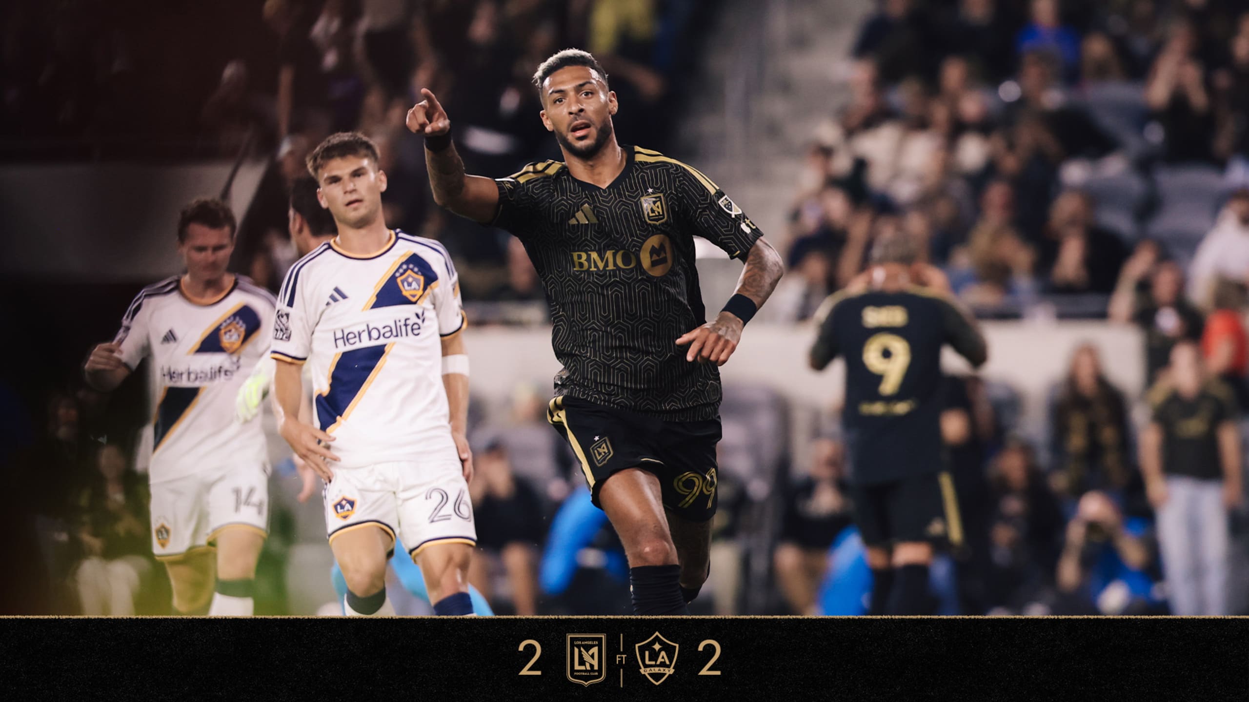 손흥민 LAFC LA 갤럭시 LA더비 2-2 무승부