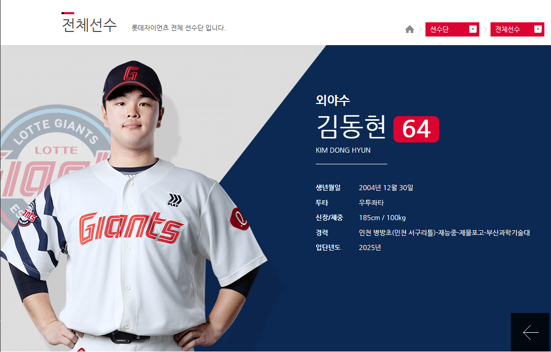 롯데 김동현