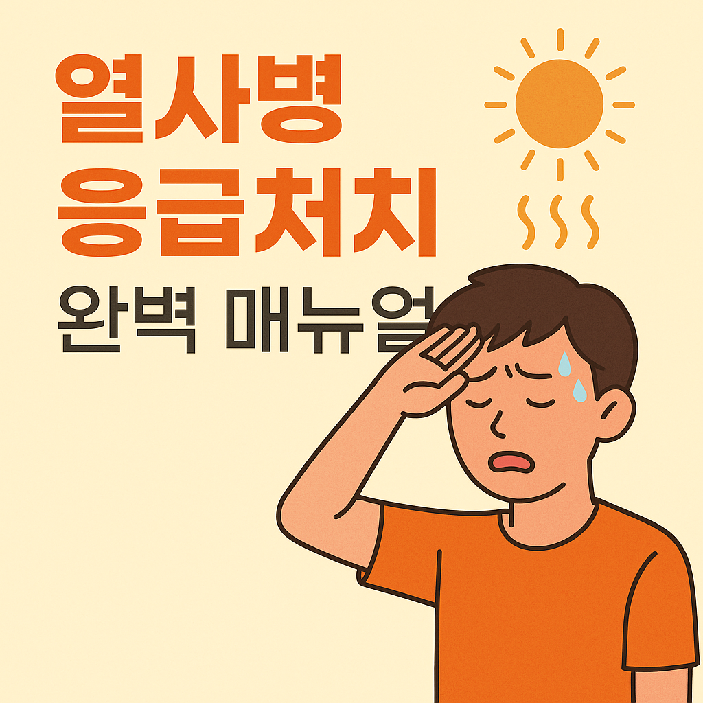 열사병 응급처치 완벽 매뉴얼