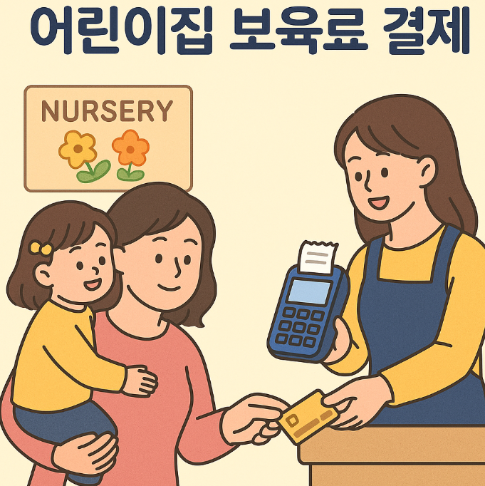 어린이집 보육료 결제방법