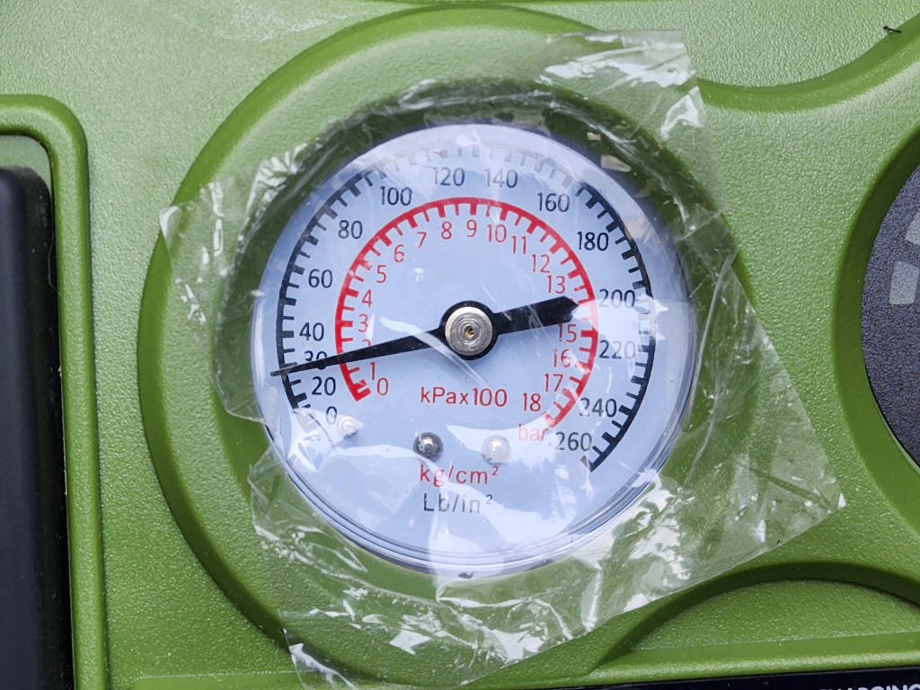 제품의 게이지 : 약 29psi