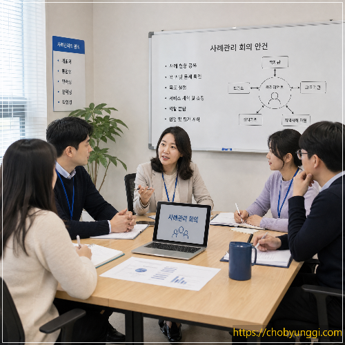 고령화 사회가 빠르게 진행되면서 재가노인지원서비스와 사회복지 현장에서는 사례회의의 중요성이 이전보다