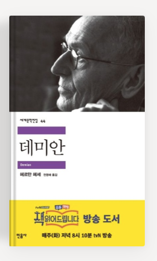 헤르만헤세의 '데미안'책표지.
