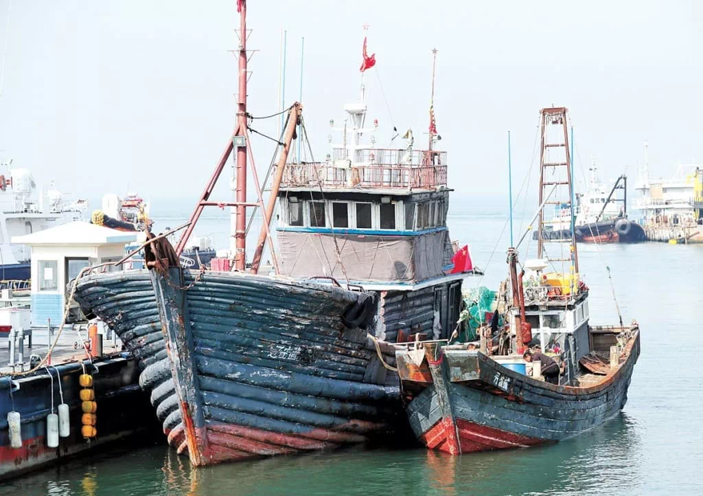 중국 어선 500척 불법 조업