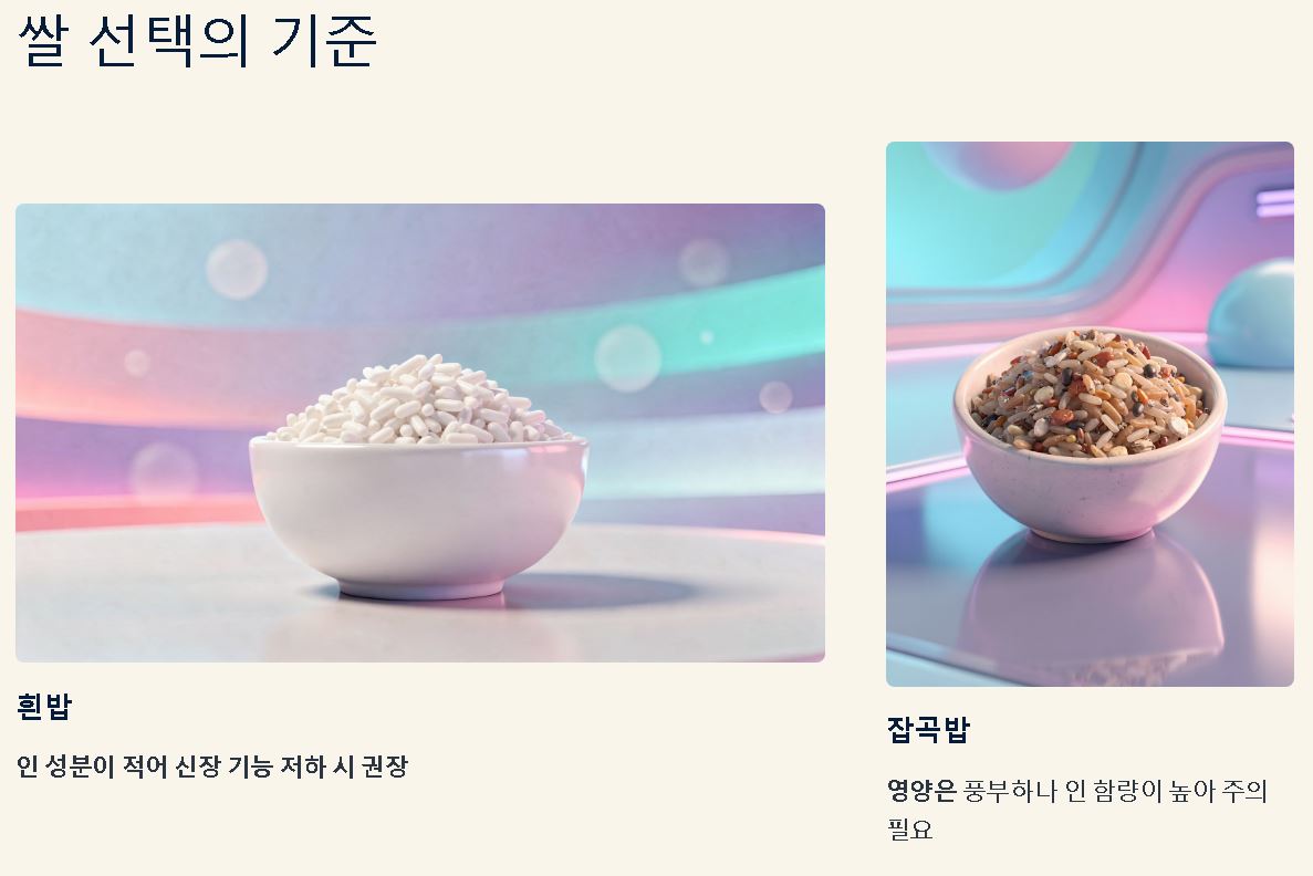 크레아티닌 수치 낮추는법