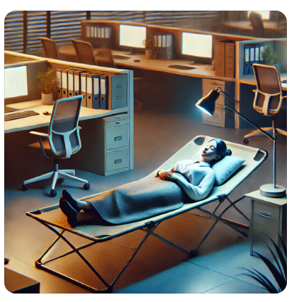 사무실 간이침대