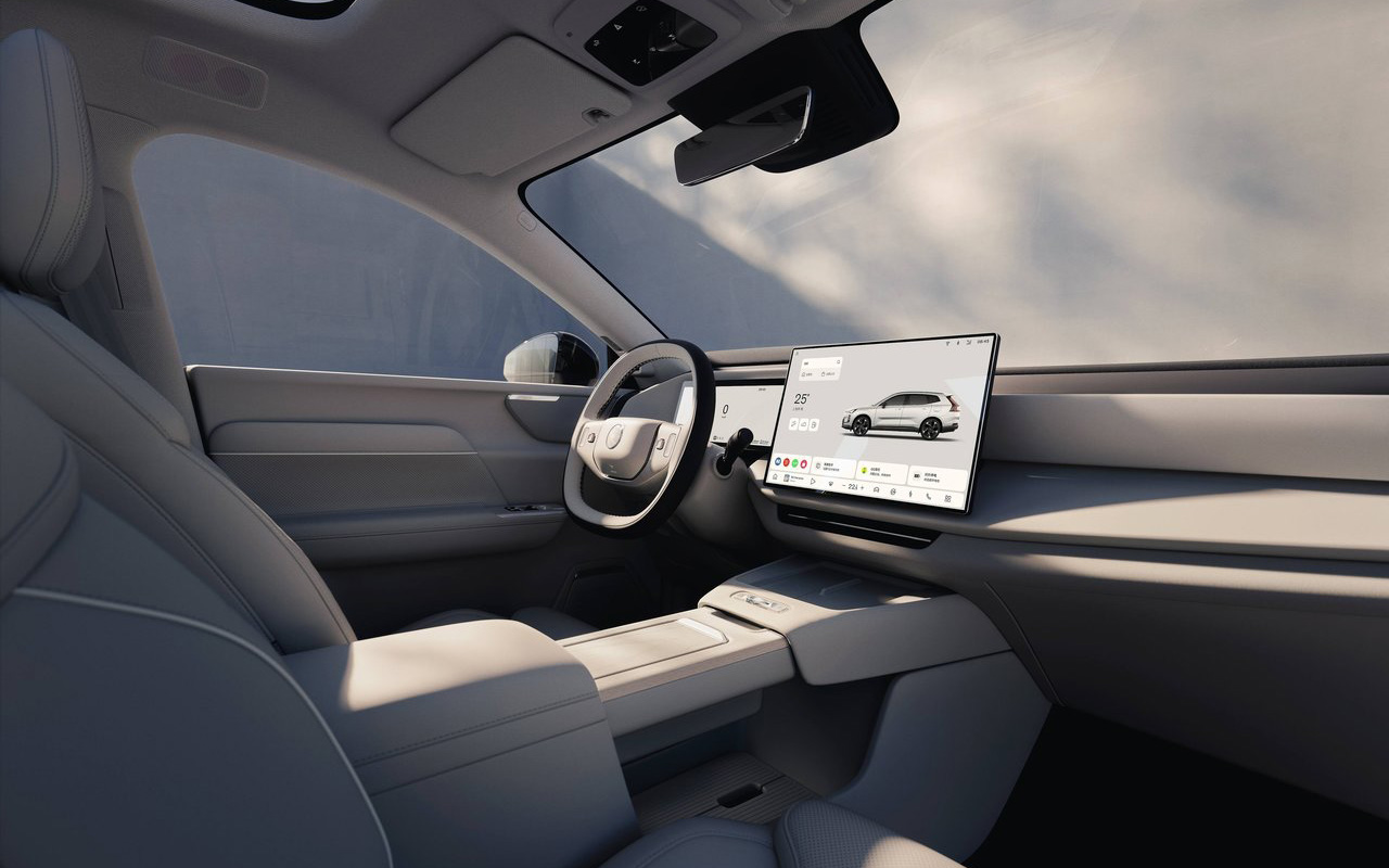 볼보 XC70 실내 사진