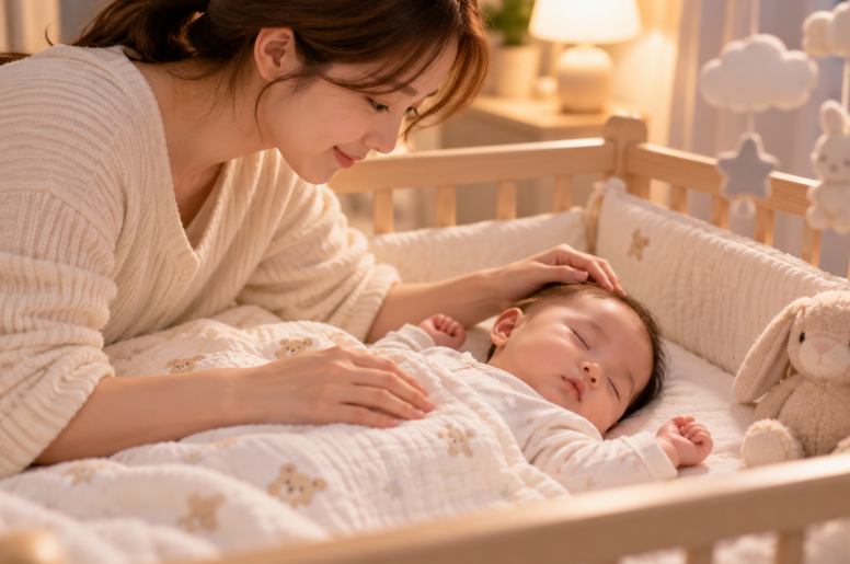 신생아 등센서 극복, 안아야 잠드는 아기 수면 루틴 만들기