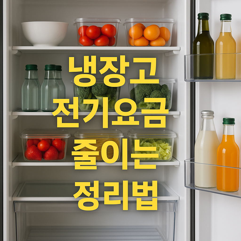 냉장고 정리