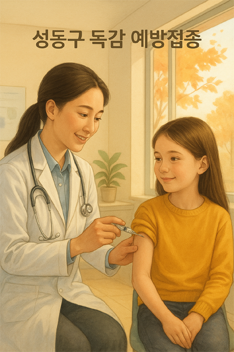 성동구 독감 예방접종 이미지
