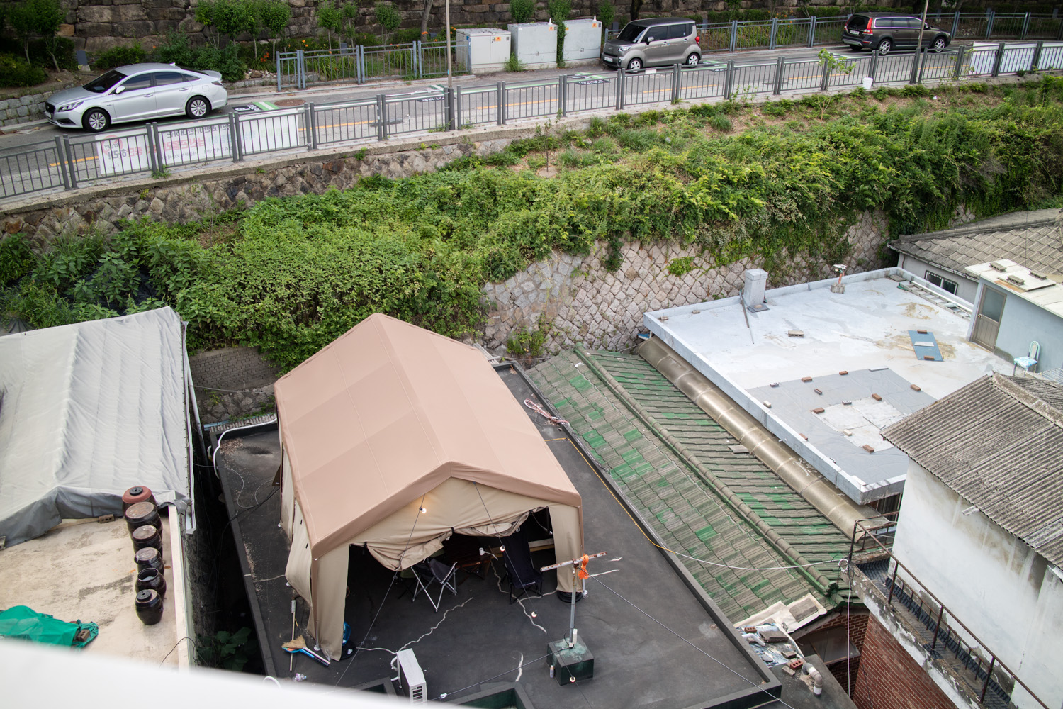 다산 성곽 도서관