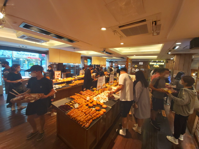 성심당 내부