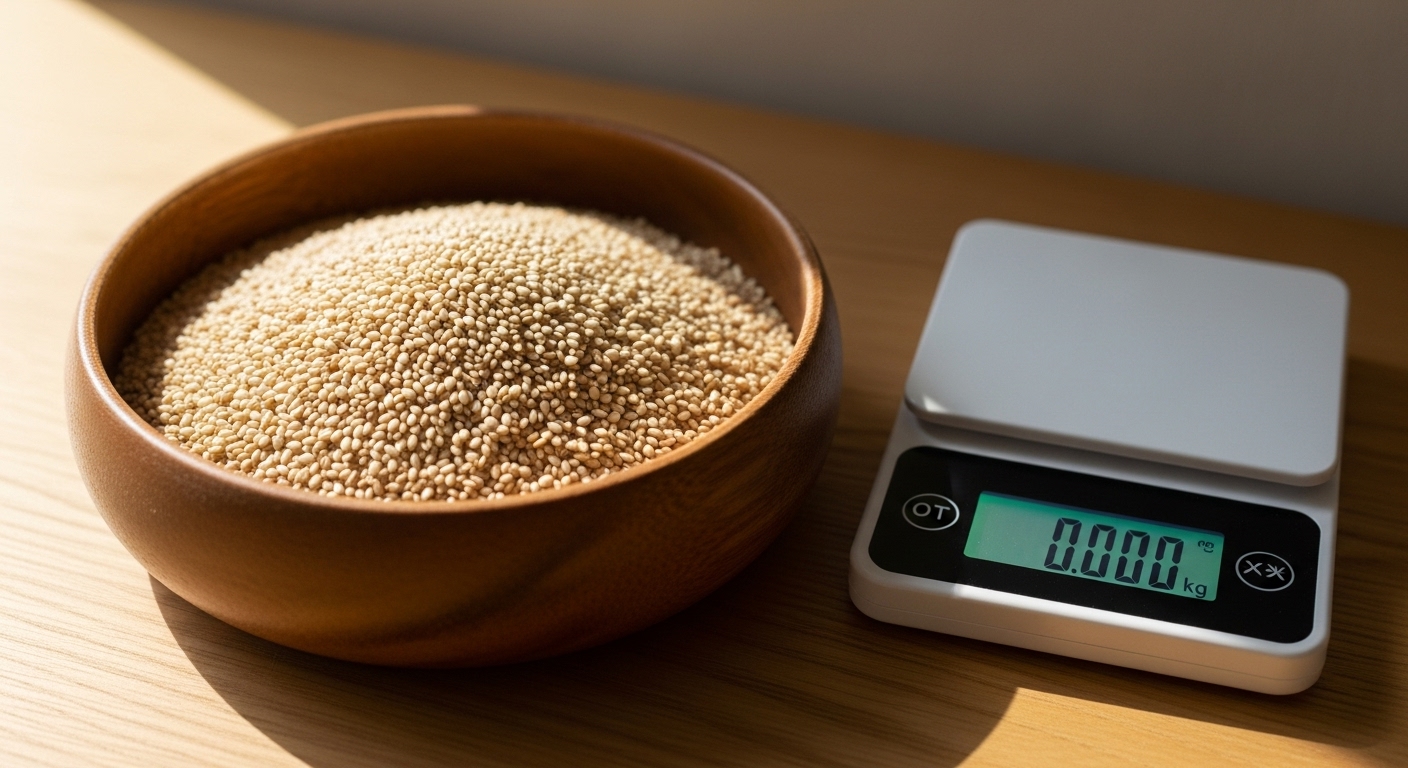 참깨 한말은 몇kg