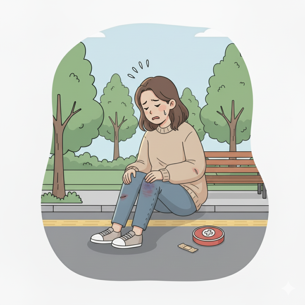 멍은 왜 붉은색에서 보라색, 노란색으로 변할까? 헤모글로빈 분해와 빌리루빈의 생화학