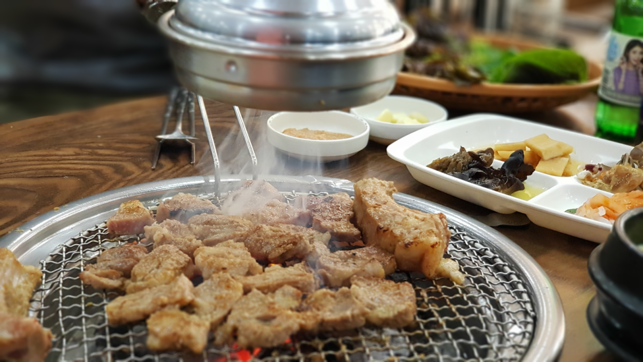 인천 농원숯불왕갈비