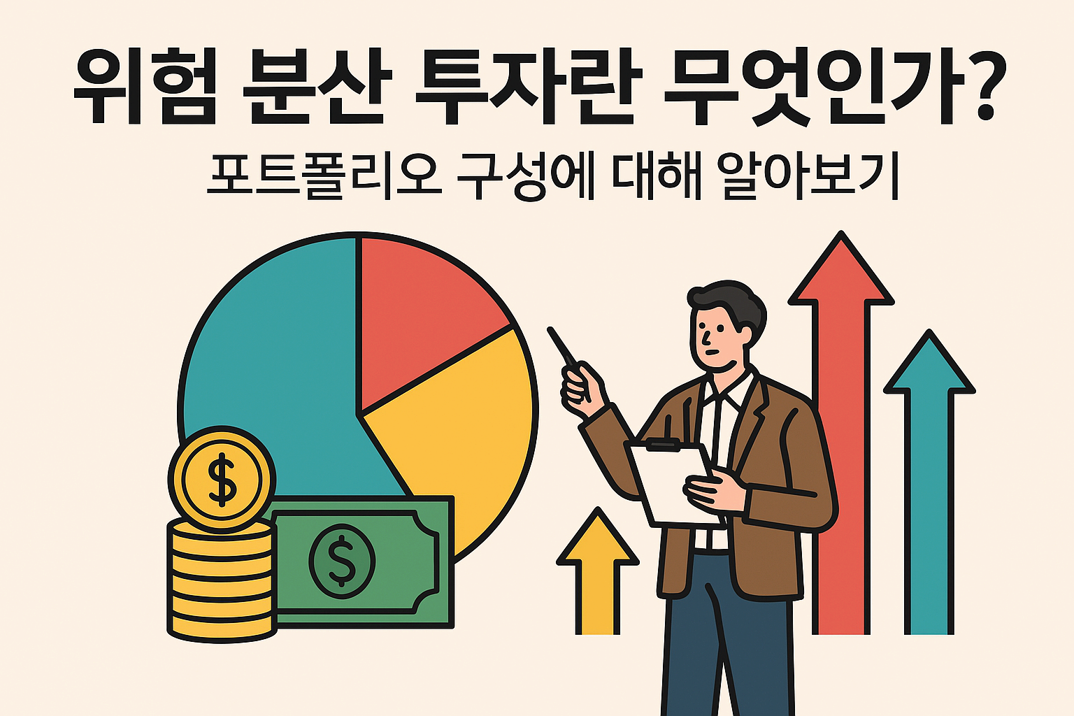 위험 분산 투자란 무엇인가? 투자 포트폴리오 구성에 대해 알아보기