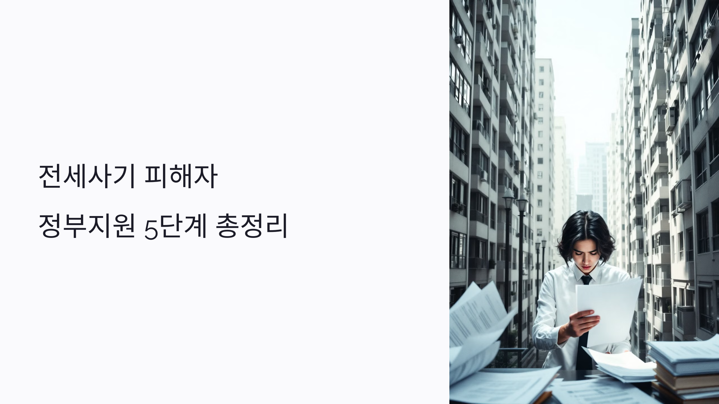 전세사기 피해자 정부지원 5단계 총정리 (2025 최신): 전세금 반환부터 대출까지 신청 방법 안내