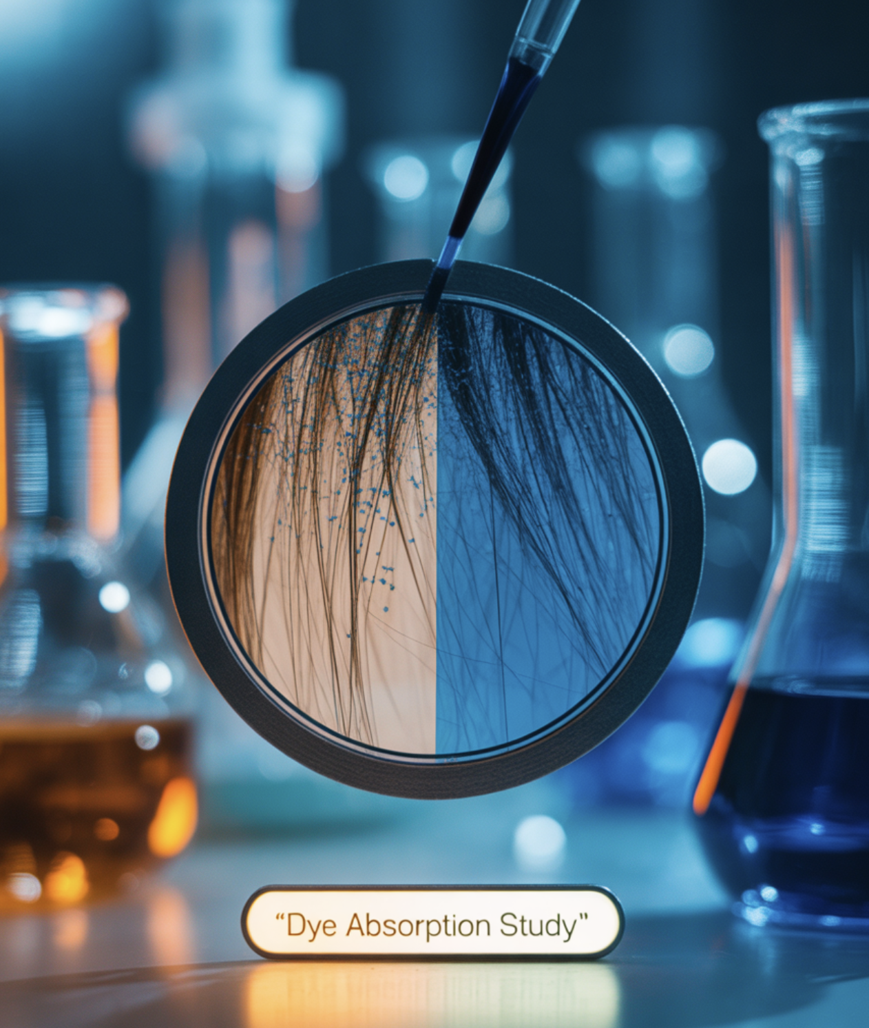 물염색은 '코팅', 화학염색은 '침투'