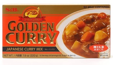 일본의 카레 골든커리 순한맛의 이미지