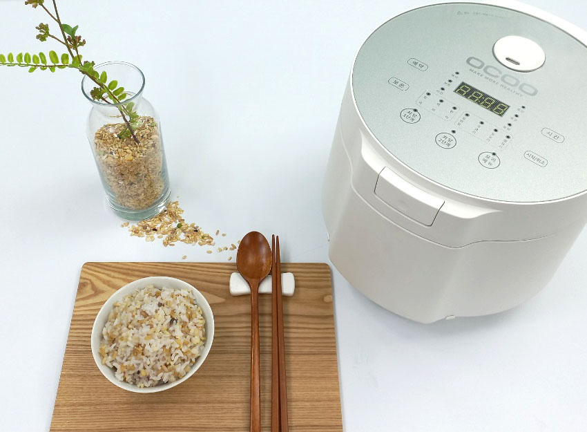 alt="오쿠 당질저감 다이어트밥솥 당뚝 건강쿠커 저당밥솥으로 건강한 잡곡밥 하기"