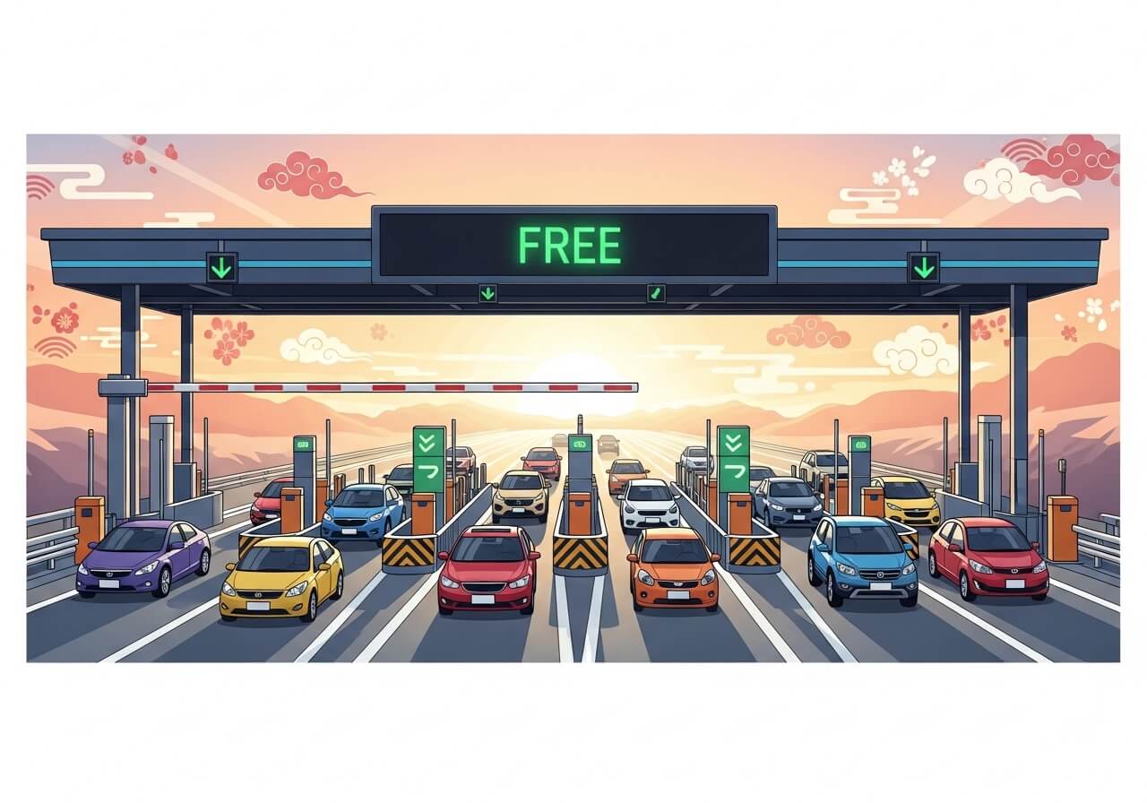 설연휴 고속도로 통행료 면제