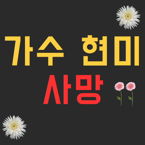 가수 현미 사망원인