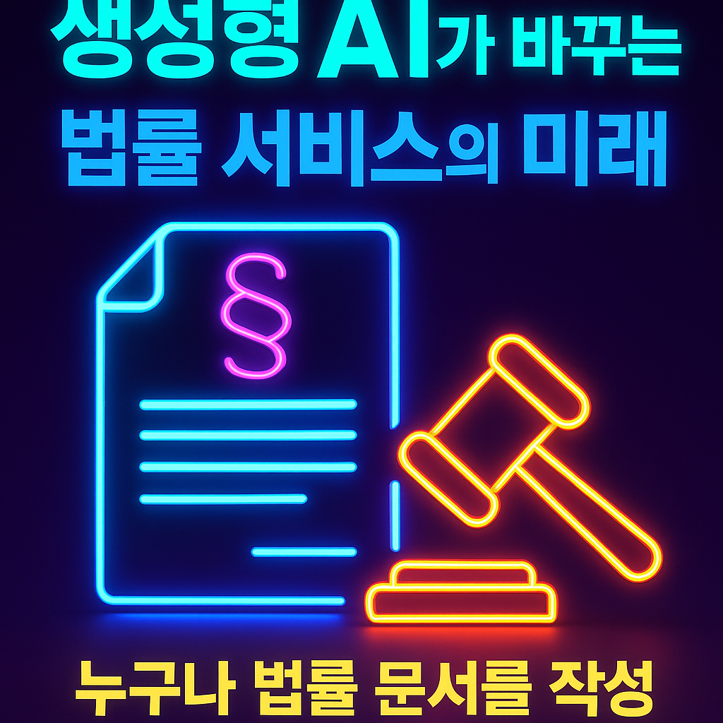 생성형 AI가 바꾸는 법률 서비스의 미래