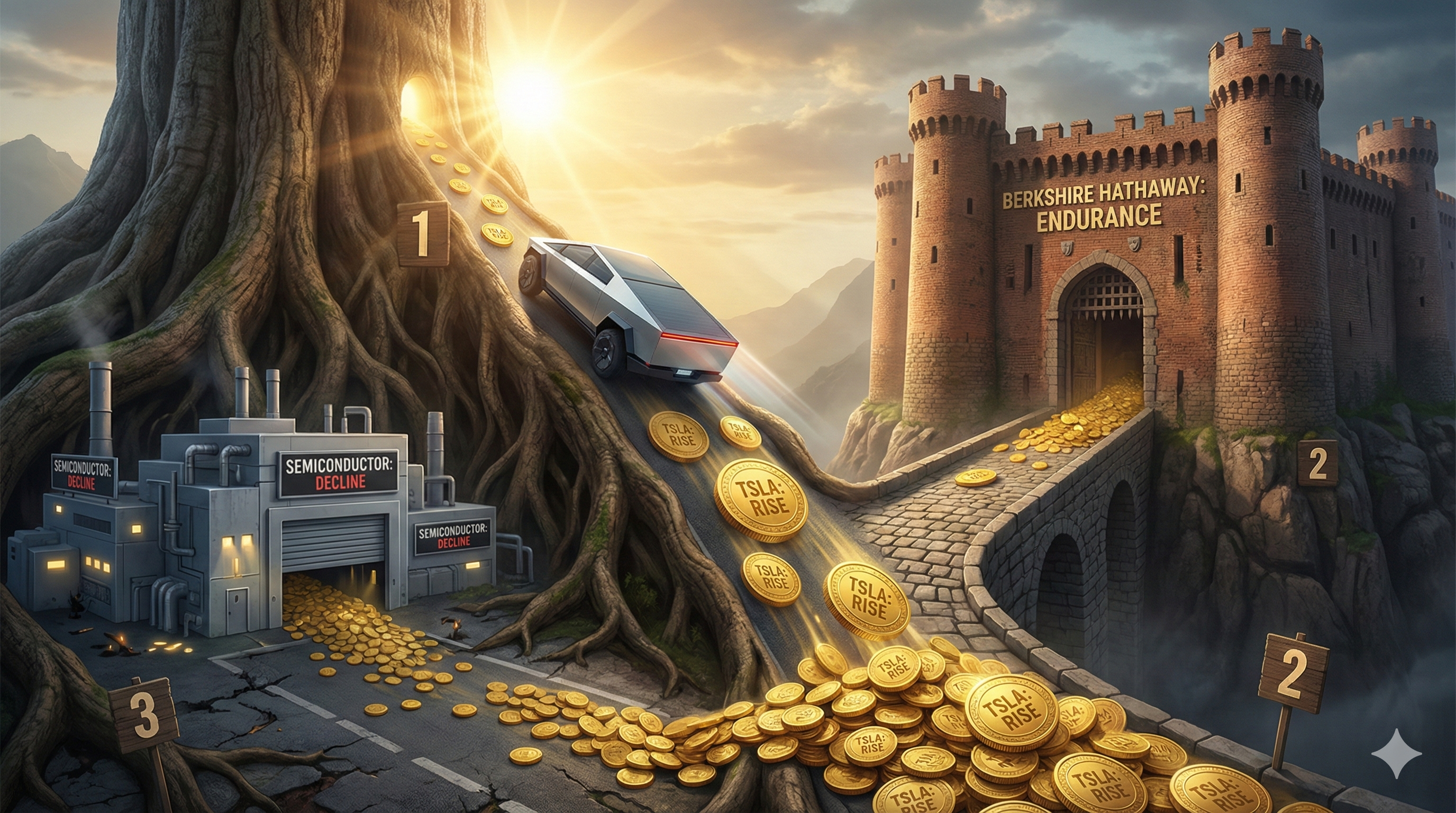 테슬라 버크셔해서웨이 사진