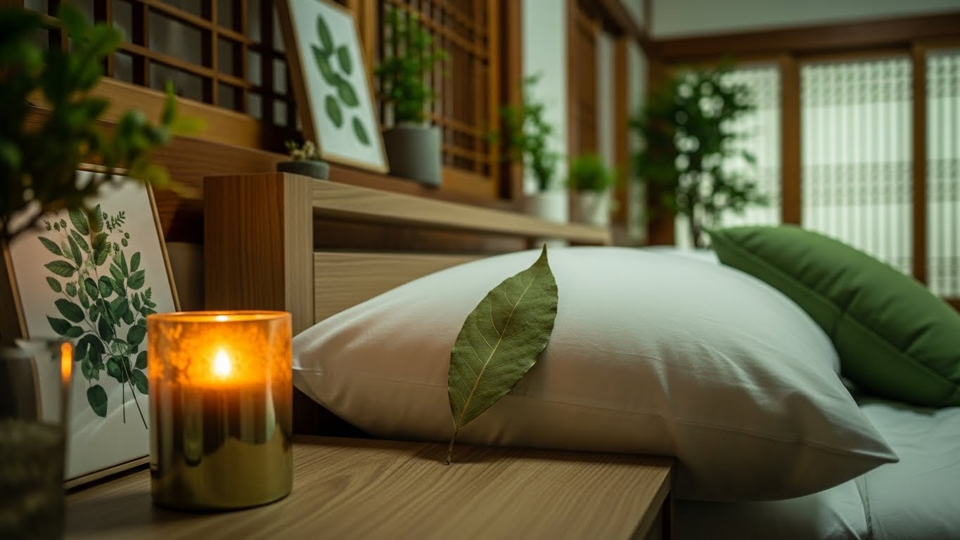 [천연 숙면 비법] 월계수잎 태우기가 심신 안정에 미치는 놀라운 효과