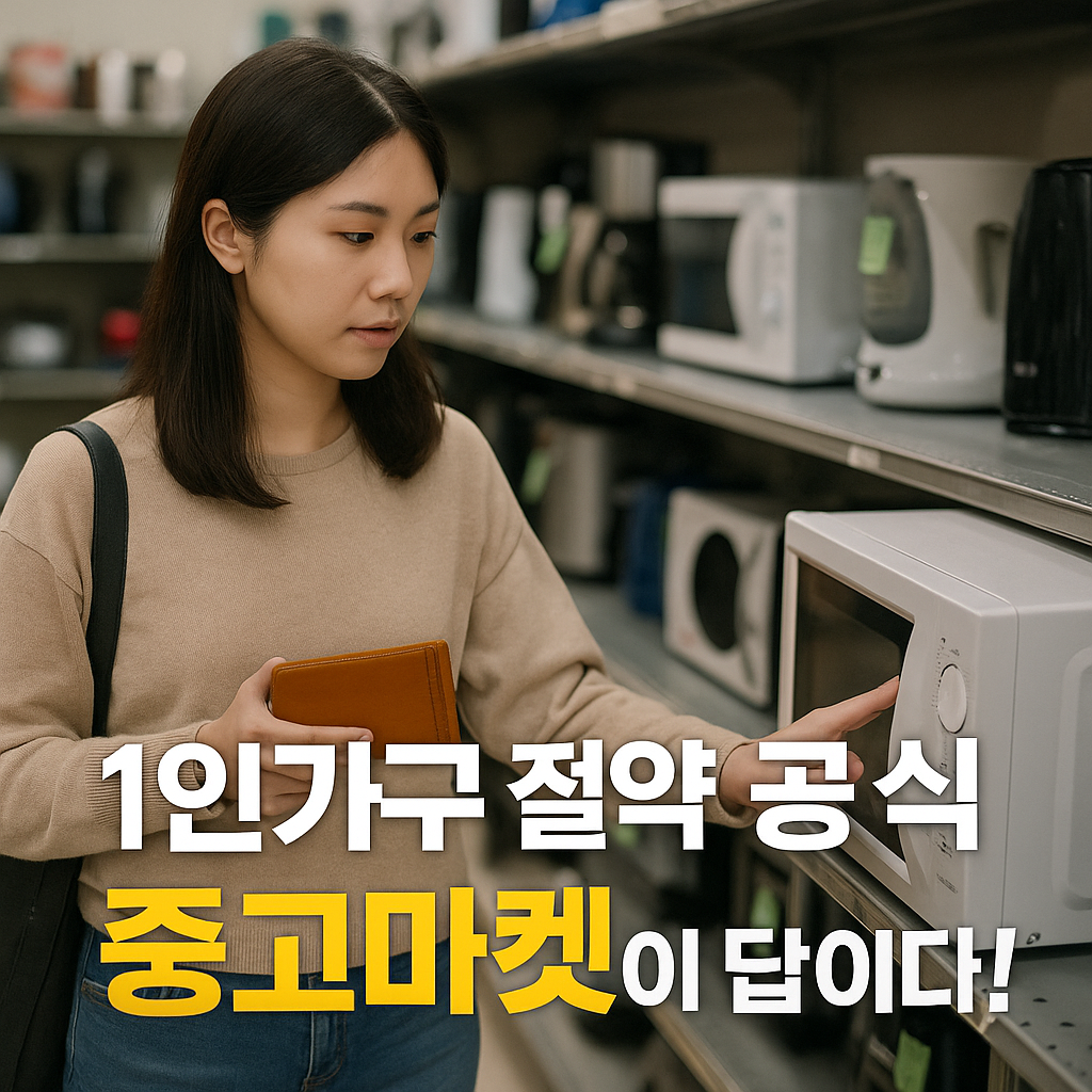 1인가구 절약 공식
