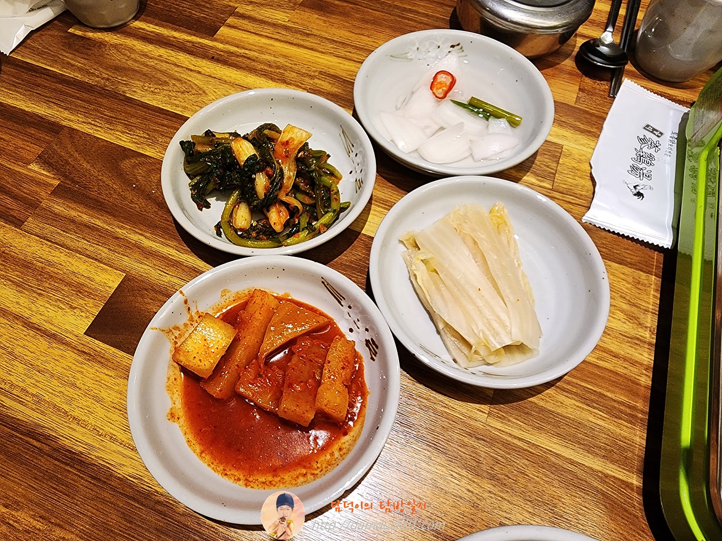 을지삼계탕 반찬