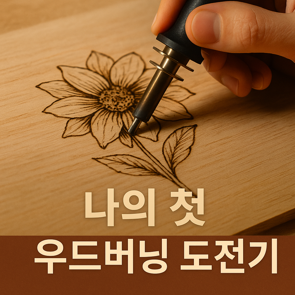 나의 첫 우드버닝 도전기