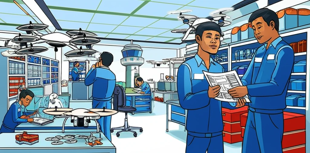 드론 안전 효율 책임지는 정비 표준화..