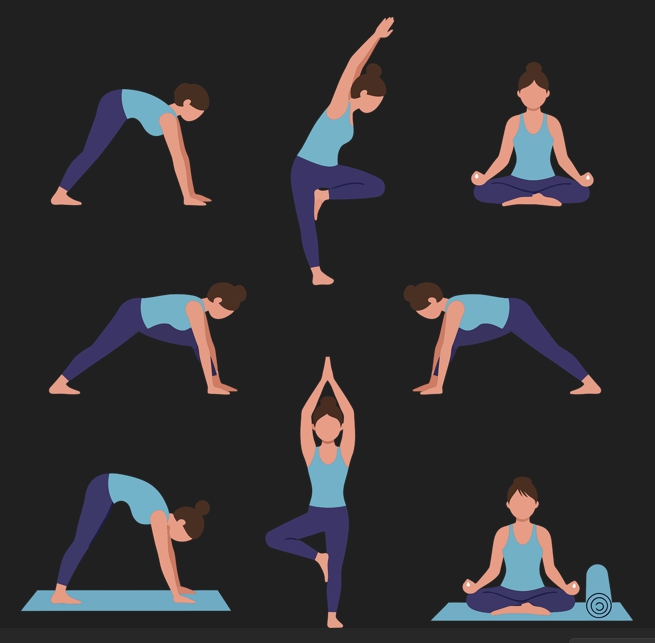 체력: 남성은 근육 유지, 여성은 유연성 강화