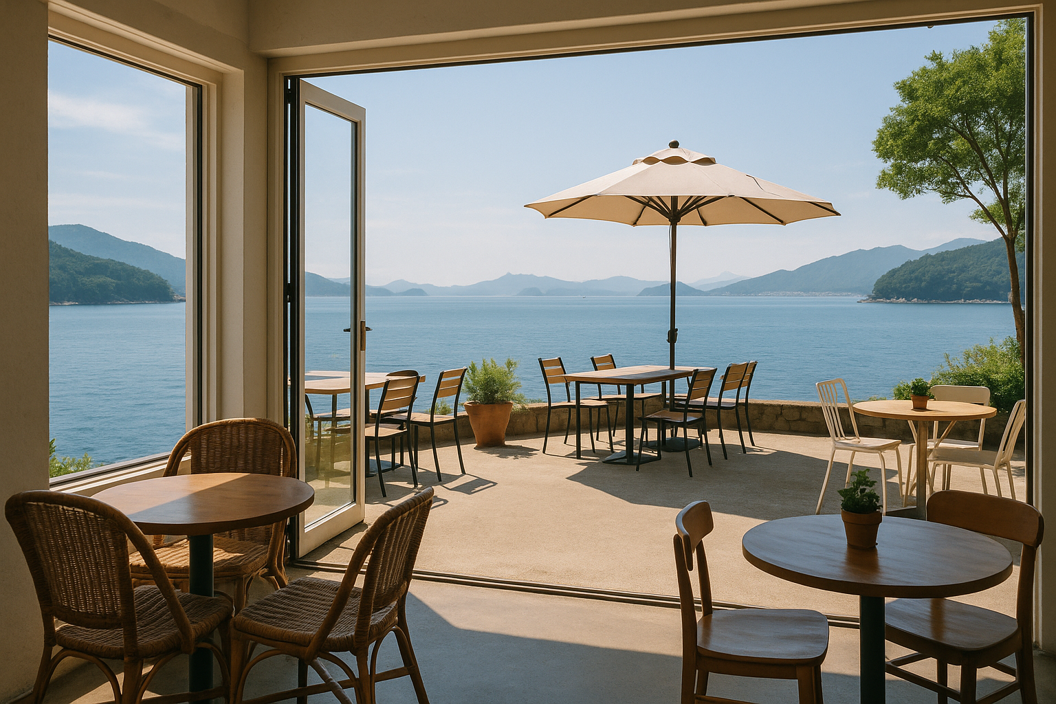 ☕ 4. 바다전망 감성카페 BEST 3 관련사진