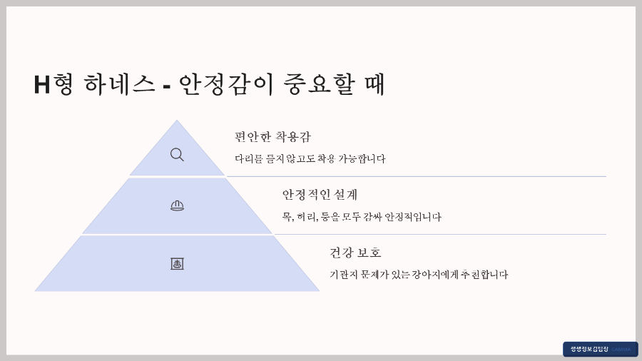 산책 전용 하네스 추천