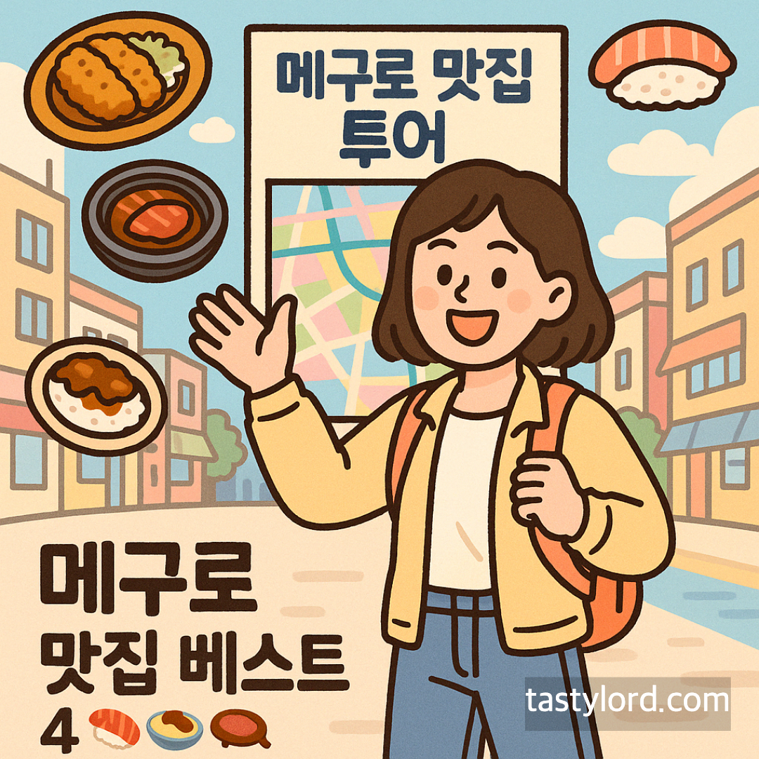 도쿄 메구로역 베스트 4, 배고파 미치면 맛집은 여기랑 여기!!!!