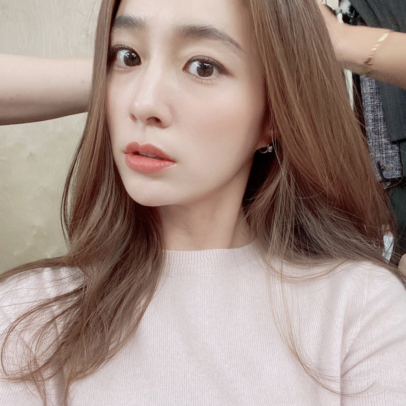 이민정 셀카